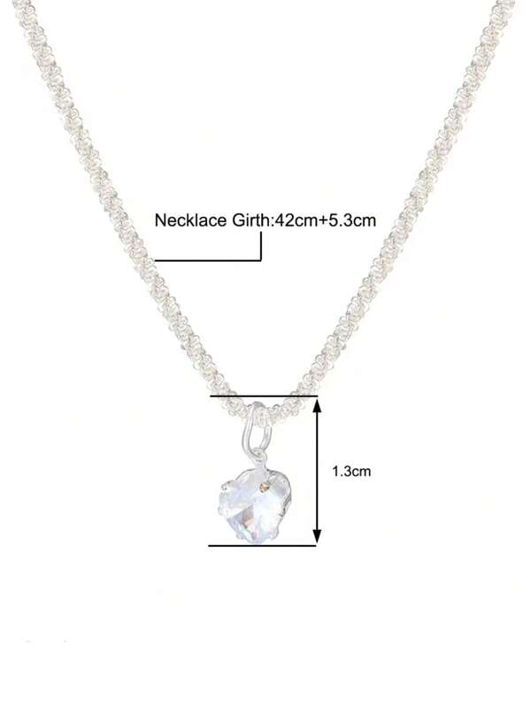 《時の雫(トキノシズク)》ヴィンテージ・クリスタルソリティアペンダント - 画像 (3)