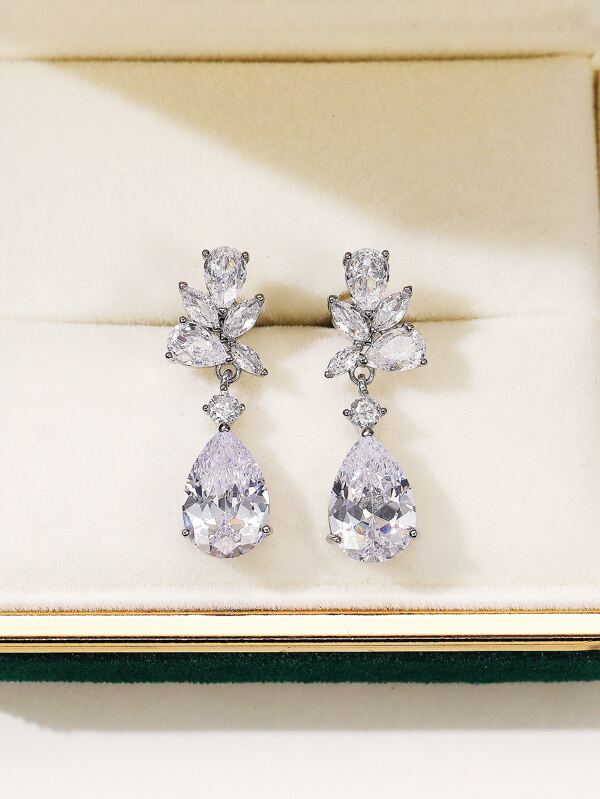 《永遠の滴(エターナル・ドロップ)》ヴィンテージ・クリスタルピアス - 画像 (4)